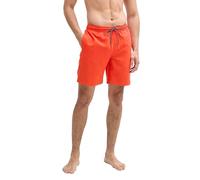 TOM TAILOR Badeshorts in Unifarben, Black, M