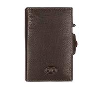 TOM TAILOR bags Jemy Damen Geldbörse Portemonnaie Reißverschluss Leder Klein Braun