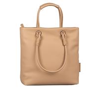 TOM TAILOR bags Olivia Damen Shopper Umhängetasche Reißverschluss L Braun