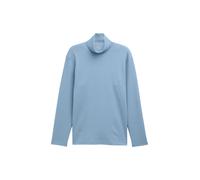 Tom Tailor Rollkragenpullover Regular Fit aus Baumwoll-Mix Jeansblau Größe L