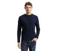 TOM TAILOR Basic Strickpullover aus Baumwolle