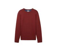 Strickpullover mit Label-Stitching Modell 'BASIC' XXXL men Bordeaux