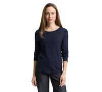 Tom Tailor - Basic Strickpullover mit Rundhalsausschnitt sky captain blue - Gr. - XXL