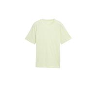 Tom Tailor - Basic T-Shirt aus Baumwolle lime cream green - Gr. - M