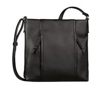 Tom Tailor Damen Umhängetasche Beca – Mittelgroß, Polyurethan, Schwarz, 27,5 x 26,5 x 5,5 cm