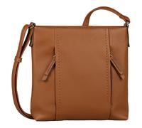 TOM TAILOR Beca Damen Umhängetasche Crossbody Bag Mittelgroß Cognac Braun