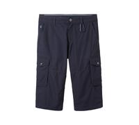 Tom Tailor - Bermudashorts mit Print navy geometric structure - Gr. - 30