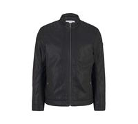 TOM TAILOR Herren Bikerjacke aus Kunstleder