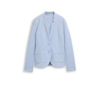 TOM TAILOR Damen 1038703 Basic Ottoman Blazer mit Taschen, 36520 - Kentucky Blue Melange, XXL