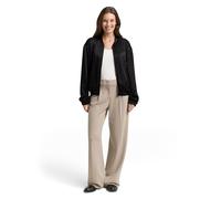 Tom Tailor - Oversize Satin Bomber Jacke deep black - Gr. - 38