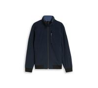 Tom Tailor - Blouson Jacke mit verstaubarer Kapuze sky captain blue - Gr. - XL