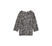 Tom Tailor - Bluse aus Viskose navy abstract dot design - Gr. - 40