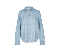 Tom Tailor 1041221 Denim Look Langarmbluse 40 Clean Mid Stone Blue Denim
