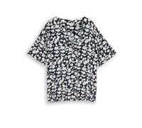 Tom Tailor - Bluse mit Muster blau - Gr. - 44