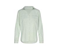 TOM TAILOR Damen 1035247 Bluse mit Brusttaschen aus Baumwolle, 37116-True Green, 40