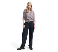 Tom Tailor With Slub Structure 1035247 Langarmbluse 36 Bordeaux Red