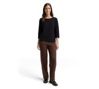 TOM TAILOR Damen Langarmshirt mit Ottoman-Struktur