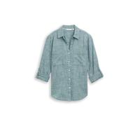 Tom Tailor - Bluse mit Brusttaschen deep meadow green - Gr. - 36