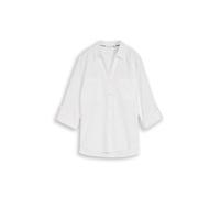 Tom Tailor - Bluse mit Brusttaschen white - Gr. - 46