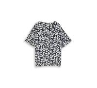 Tom Tailor - Bluse mit Muster blau - Gr. - 40