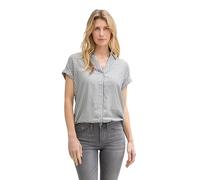 TOM TAILOR Damen 1045239 Bluse, 35912-Navy White Thin Stripe, 38