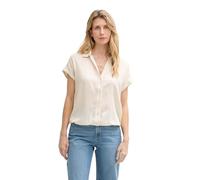 Tom Tailor Bluse mit Muster, Printed Blue White minimal, 40