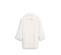 Tom Tailor - Bluse mit Streifen in Glitzer-Optik white pinstripe with lurex - Gr. - 38