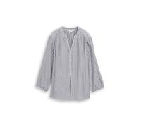 Tom Tailor 1050771 Langarmbluse 38 Navy White Stripe