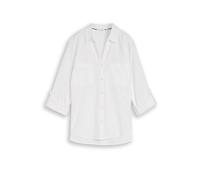 Tom Tailor - Bluse mit Brusttaschen white - Gr. - 36
