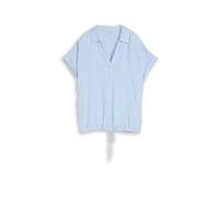 Tom Tailor 1049797 Kurzarm-bluse 44 Blue White Stripe