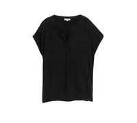 TOM TAILOR Blusenshirt schwarz | S