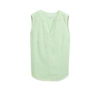 Tom Tailor - Blusentop aus Baumwolle pistachio green - Gr. - 38