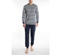 TOM TAILOR BODYWEAR - Nachtwäsche Männlich blau-mittel-ringel - Gr. - 52