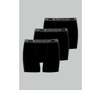 TOM TAILOR BODYWEAR - TOM TAILOR Herren Long-Pants uni 3er Pack black-black-black - Gr. - M
