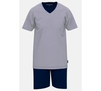 TOM TAILOR BODYWEAR - TOM TAILOR Herren Shorty quergestreift 1er Pack blau-dunkel-ringel - Gr. - 50