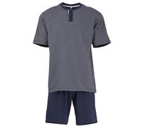 TOM TAILOR BODYWEAR - TOM TAILOR Herren Shorty quergestreift 1er Pack blau-dunkel-ringel - Gr. - 50