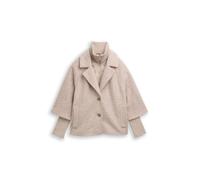 TOM TAILOR Jacke in Woll-Optik beige | L