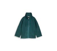 Tom Tailor - Boxy Fit Scuba Sweatjacke deep meadow green melange - Gr. - XXL