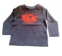 Tom Tailor Boys Langarmshirt, blau mit Print, Gr.68