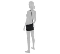 TOM TAILOR Caia Damen Umhängetasche Crossbody Bag Mittelgroß Schwarz