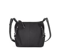 TOM TAILOR Caia Damen Umhängetasche Crossbody Bag Mittelgroß Schwarz