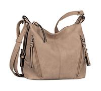TOM TAILOR Caia Damen Umhängetasche Crossbody Bag Mittelgroß Beige