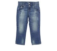 TOM TAILOR Caprijeans Jeans Alexa Slim Damen Stretch, Farbe:blau, Hosengrößen:W26