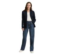Tom Tailor Strickjacke 1047688 Cardigan Regular Fit Viskose-Mix Schalkragen Dunkelblau M