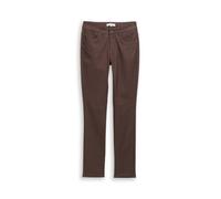 Tom Tailor - Coated TTLENE SLIM Jeans brown coated denim - Gr. - 30