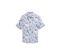 TOM TAILOR - Comfort Fit Hemd mit Palmen-Print white multi leaf design M