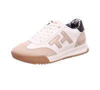 Sneaker TOM TAILOR "Tom Tailor Sneaker Lederimitat/Textil", Damen, Gr. 39, cream, Lederimitat, Textil, Schuhe Sneaker (60387408-39) cream