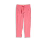 Tom Tailor - Cropped Jogger Hose soft coral pink - Gr. - 46/28