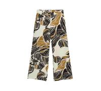 TOM TAILOR - Culotte Hose mit Leinenanteil neutral cut leaves design 38/28