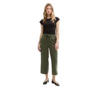TOM TAILOR Damen 1045438 Hose, 10920-Deep Forest Green, 36W x 28L
